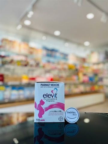 Viên uống bổ sung vitamin tổng hợp Elevit Pre-conception & Pregnancy - NĐ (100 viên)