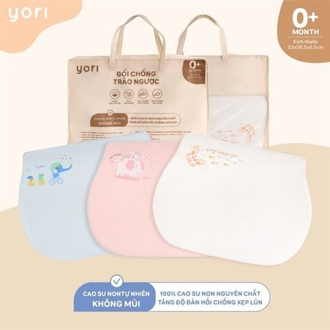 Gối chống trào ngược cao su non Yori