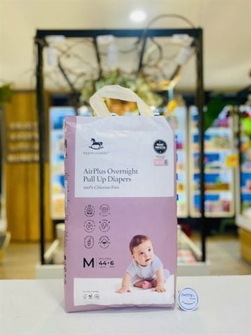 Tã quần ban đêm Applecrumby size M44+6 (5 - 10kg)