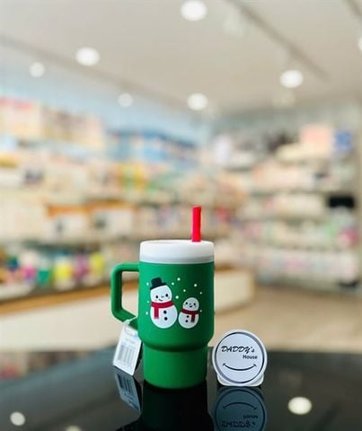 Ly tập uống My 1st Tumbler silicone Infantino hình người tuyết (6th)