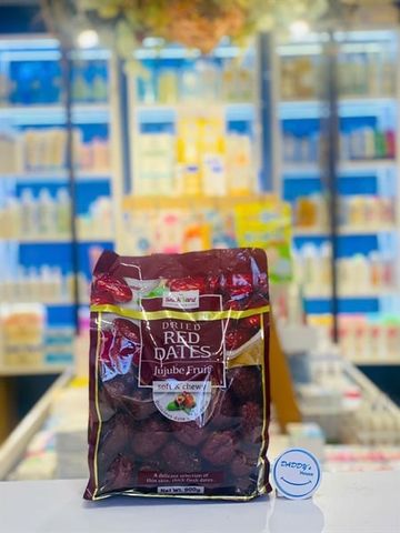 Táo đỏ Snak Yard Dried Red Dates - Úc - NĐ (900g)