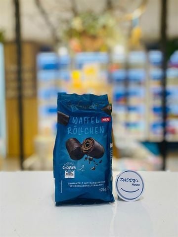 Bánh quế cuộn phủ socola Das Exquisite (125g)