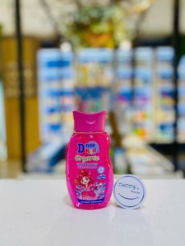 Sữa tắm gội D-nee Kids Organic Cherry Berry 3 tuổi - Màu hồng (200ml)
