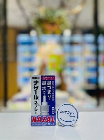 Xịt mũi hỗ trợ điều trị xoang mũi Sato Nazal Nhật - Hương hoa oải hương - NĐ (30ml)