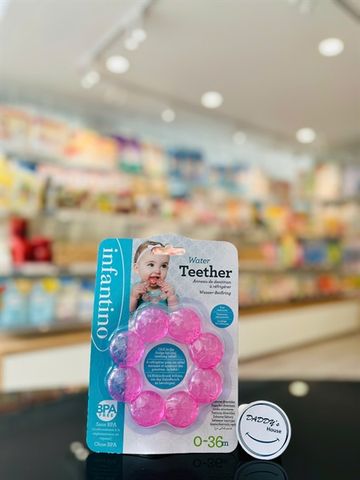 Gặm nướu nước - Water Teether Infatino - Màu hồng (0 - 36th)