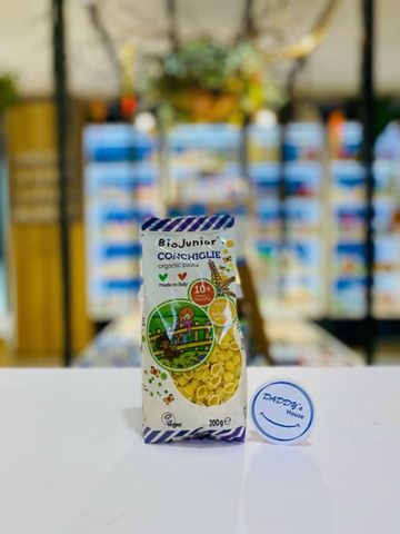 Mì nui hữu cơ hình vỏ sò Bio Junior 10th (200g)