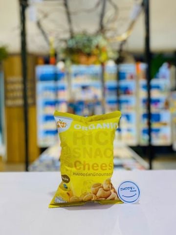 Snack gạo hữu cơ Nobi Nobi vị phô mai 18th (40g)
