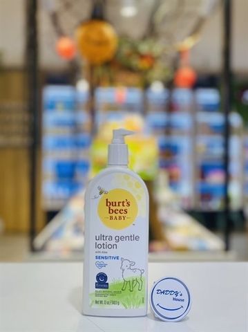 Kem dưỡng da Burt's Bees Baby lotion - da nhạy cảm - NĐ (340g)
