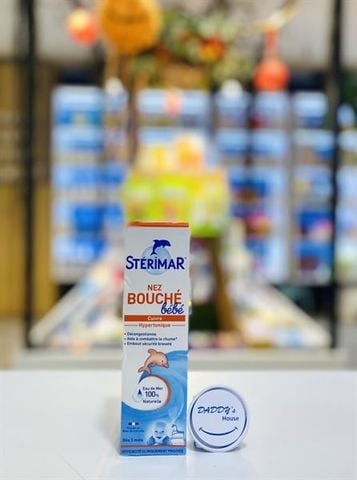 Nước muối Sterimar Baby kháng viêm từ 3 tháng (100ml)