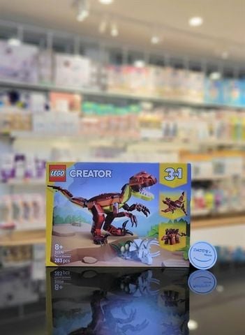 Đồ chơi lắp ráp mô hình khủng long dũng mãnh Lego (8 tuổi)