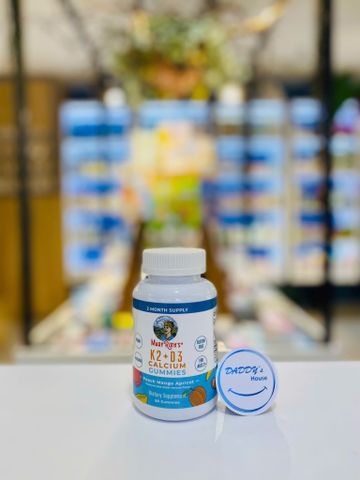 Vitamin hỗ trợ bổ sung Vitamin K2+D3 Calcium Marys Ruth's (60v)