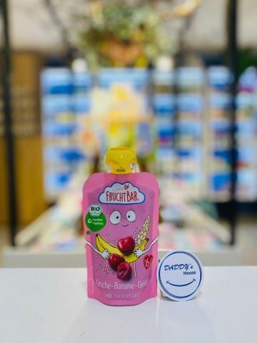 Cherry & chuối hữu cơ Fruchtbar 6th (100g)