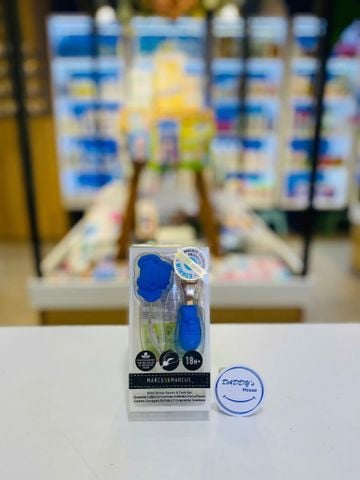 Bộ thìa nĩa ăn dặm Palm Grasp Marcus & Marcus – Lucas