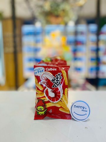 Bánh snack Calbee Kappa Ebisen hương vị tôm từ 1 tuổi (4x12g)