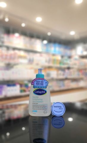 Sữa rửa mặt Cetaphil Gentle Exfoliating SA cho da dầu, mụn, nhạy cảm (236ml)