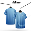 Áo pickleball Zocker Signature - Cổ tròn - Xanh dương