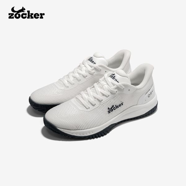 Giày Pickleball Zocker Apex Pro Trắng/Xanh