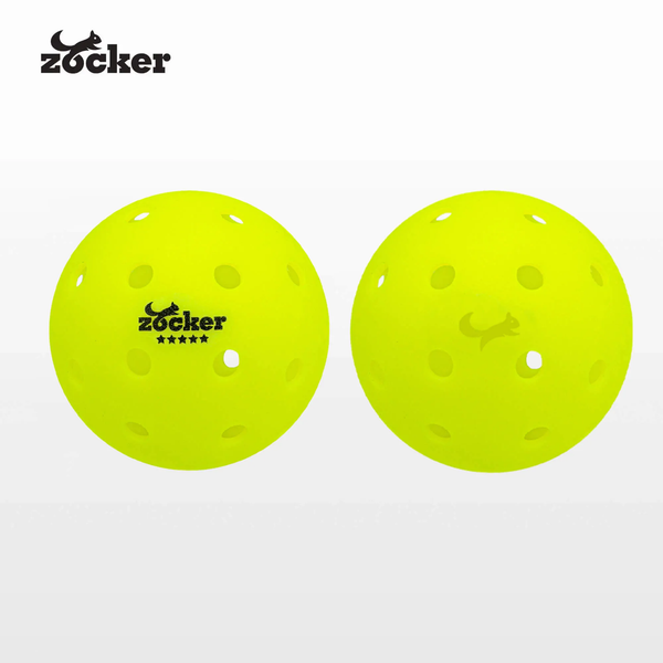 Trái banh thi đấu Pickleball Zocker Five Star Gen 2