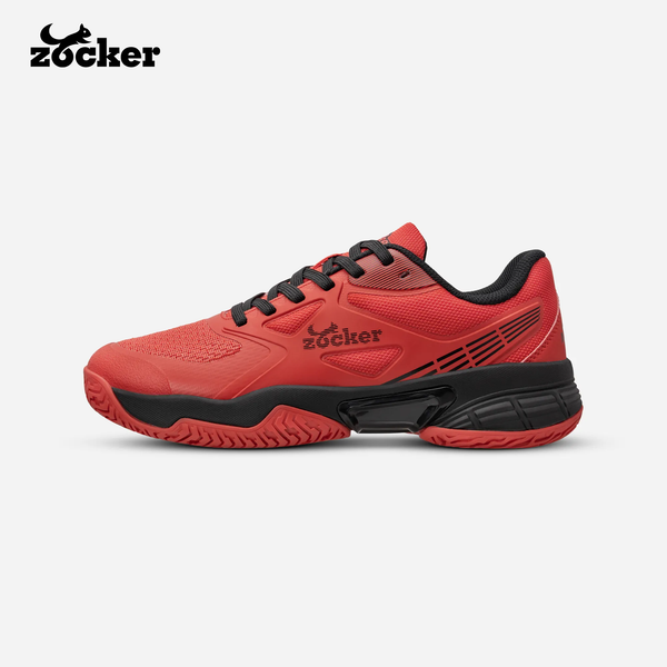 Giày Pickleball Zocker Aspire Speed Đỏ/Đen
