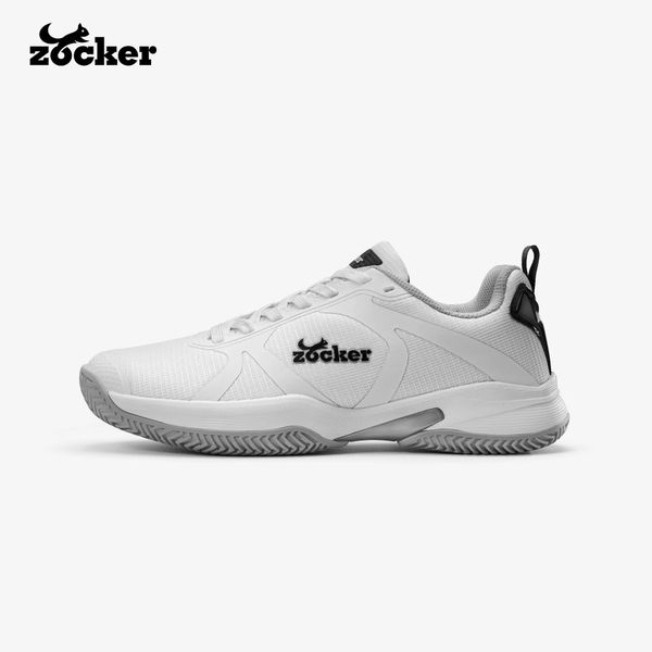 Giày Pickleball Zocker Swift Core Trắng/Xám