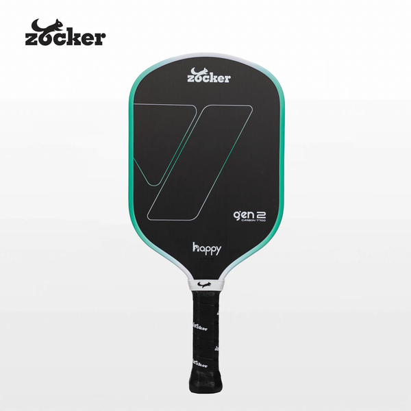 Vợt Pickleball Zocker Happy HP02 - Gen 2 White/Mint