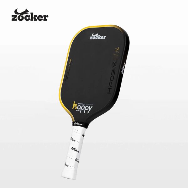 Vợt Pickleball Zocker Happy HP03 Gen 2 - Vàng/Đen