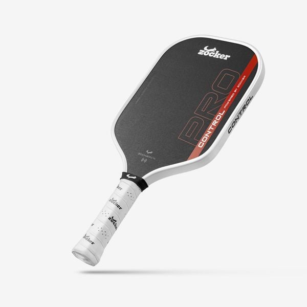 Vợt Pickleball Zocker Pro Control Trắng