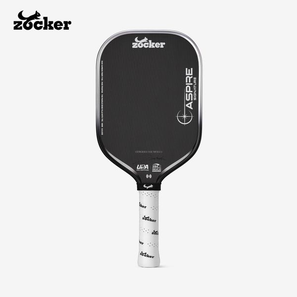 Vợt Pickleball Zocker Aspire Signature - Xám
