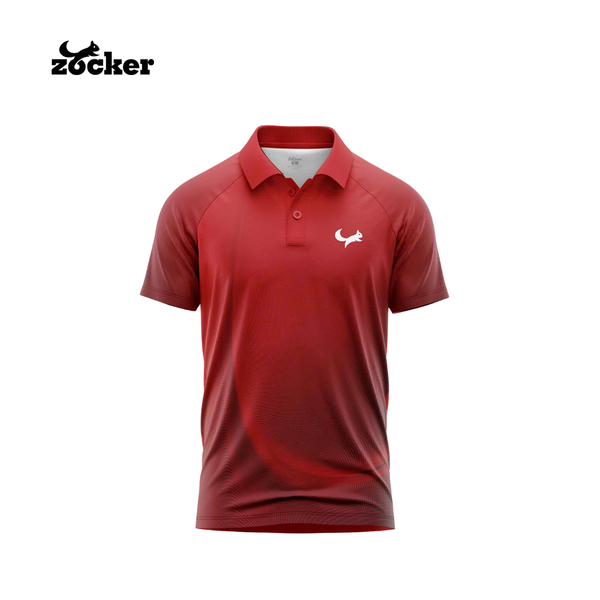 Áo pickleball Zocker Signature - Polo - Đỏ