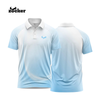 Áo pickleball Zocker Signature - Polo - Trắng Xanh