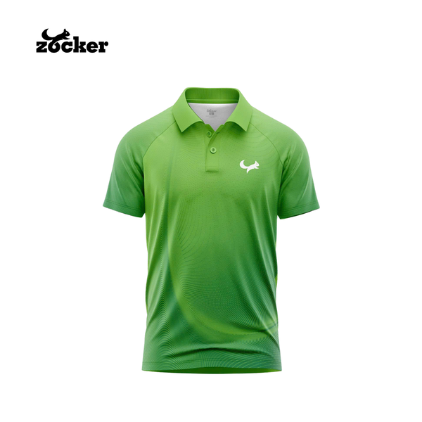Áo pickleball Zocker Signature - Polo - Xanh lá