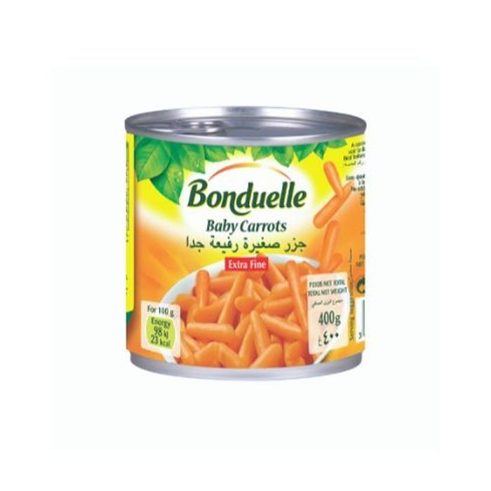 VET-Đồ hộp. Extra Fine Baby Carrots Bonduelle 400g