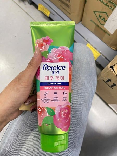 PU-Tiêu dùng. 3IN1 Conditioner Korean Jeju Rose Rejoice 300ml