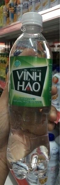 BW.S-Nước ngọt. Sparkling Natural Mineral Water Vĩnh Hảo 500ml