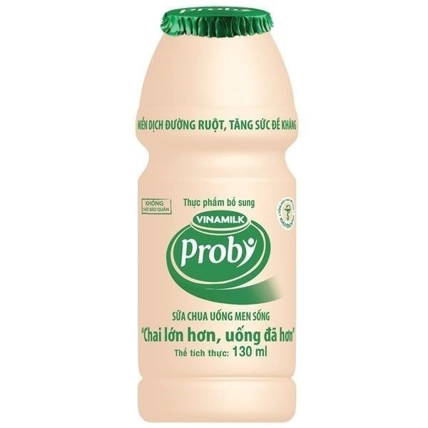 DY-Sữa chua. No Sugar Drink Yogurt Probi Vinamilk 4x130ml