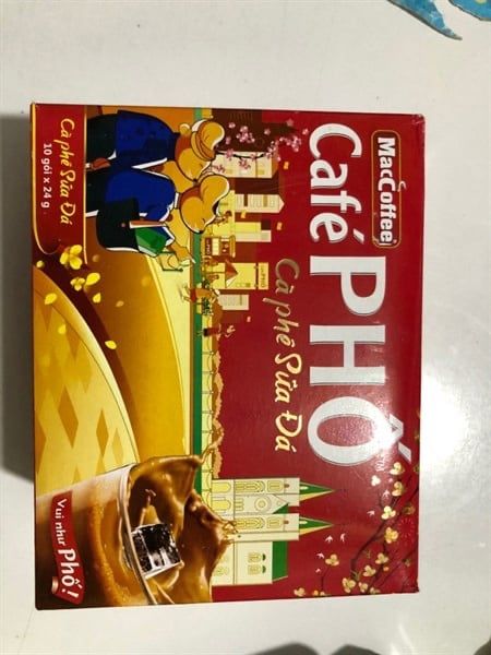 CF-Cà phê. Café PHỐ Iced Milk MacCoffee 240g