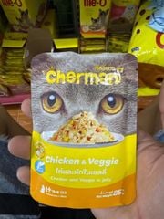 PET-Thú cưng. Chicken & Veggie Pate Cherman 85g