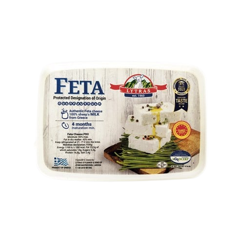 DA.C- Feta P.D.O Cheese Cubes In Brine Lytras 180g