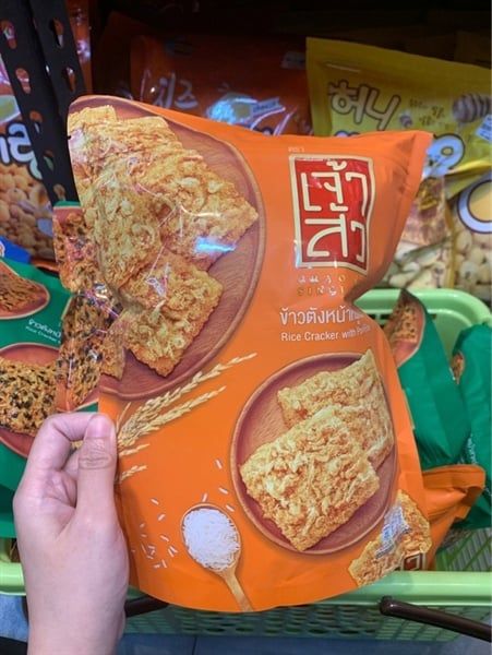 SN-Bánh. Pork Floss Rice Cracker Chaosua 80g