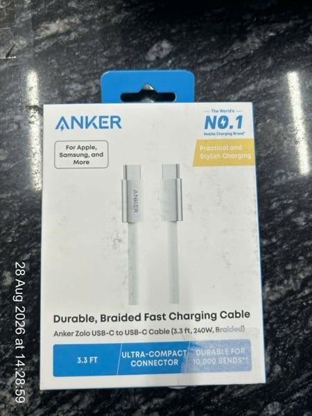 PU-Tiêu dùng. Type C 1m Anker Zolo