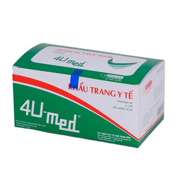 PU- Medical Mask 4U-MED 50pcs