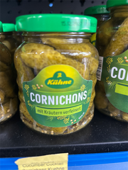 PK- Pickle Cucumber Cocktail Cornichons Kuehne 212ml