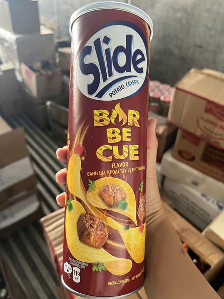 SN-Bánh. BBQ Flavor Potato Crisps Slide 145g