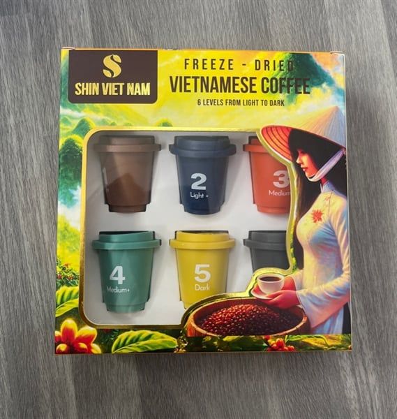 CF-Cà phê. Coffee Aodai Vietnam (6 Capsules)