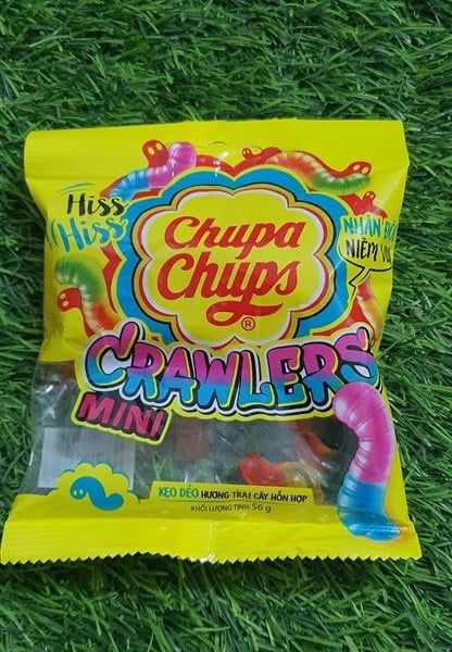 SN.CD-Kẹo. Crawlers Mini Chupa Chups 56g