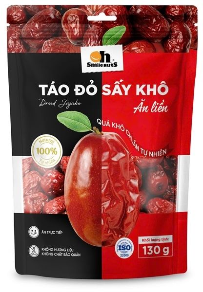 FRD- Dried Red Apple Oh Smile Nuts 130g