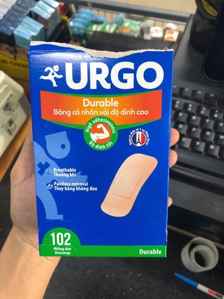 PU-Tiêu dùng. Personal Medical Bandages Urgo