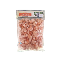 ME.F- Frozen Black Tiger Shrimp Cooked 41/50 Camimex 800g