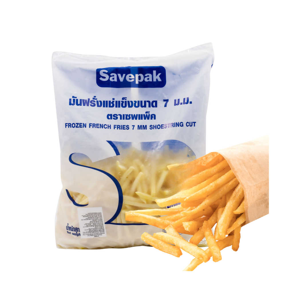 VEF- French Fries Straight Cut 7mm Savepak 1kg