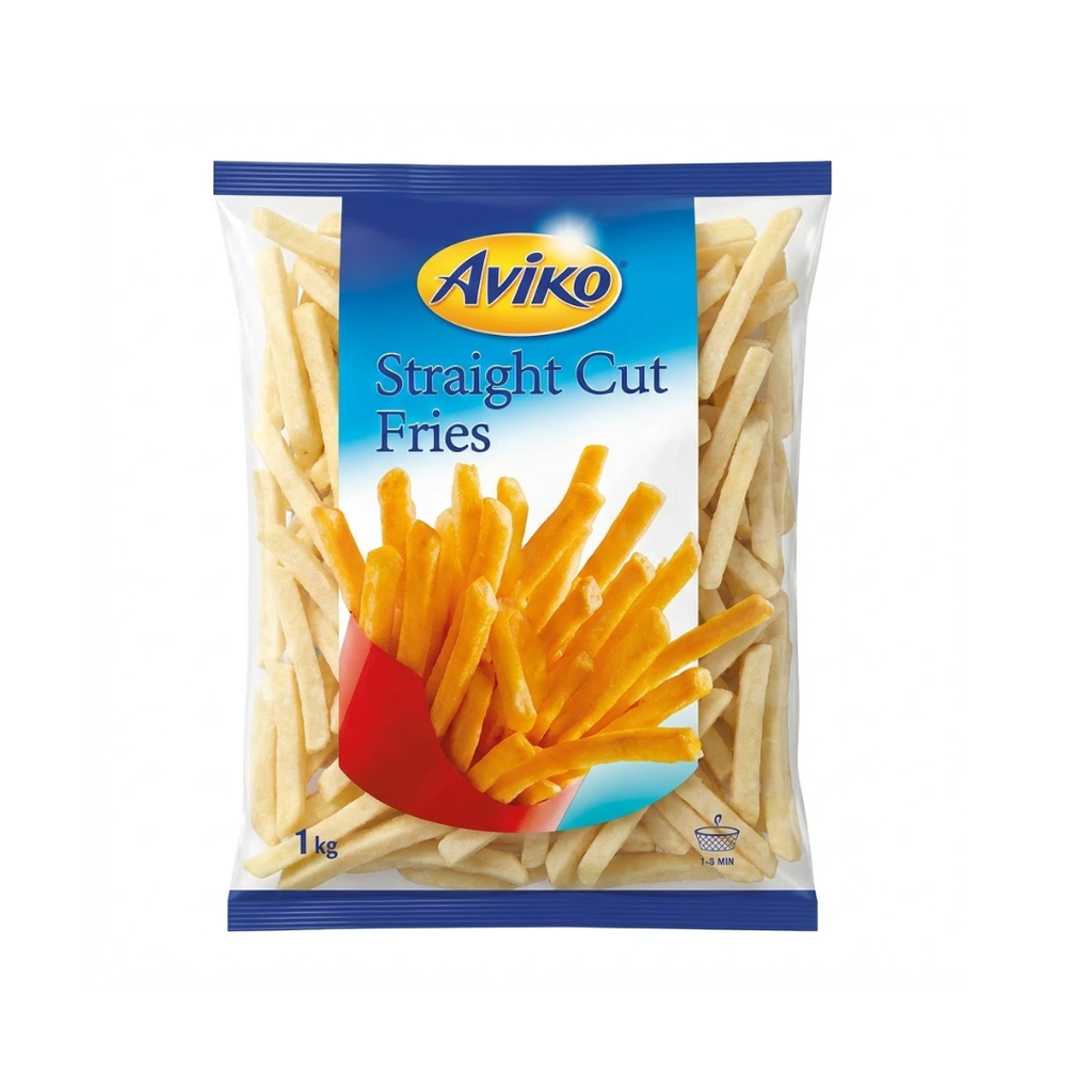 VEF- French Fries Straight Cut Aviko 1kg